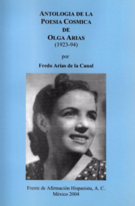 Antología de la poesía cósmica de Olga Arias (1923-94)