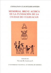 Memorial breve acerca de la fundación de la Ciudad de Culhuacan