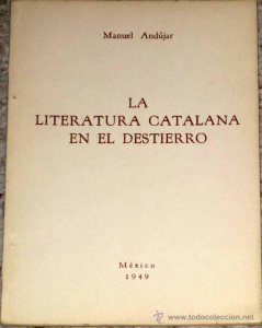 La literatura catalana en el destierro