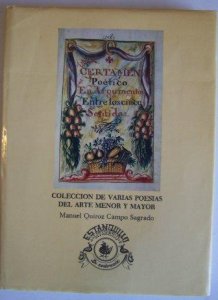 Colección de varias poesías de arte menor y arte mayor en obsequio de la Purísima Concepción de Nuestra Señora la Virgen María