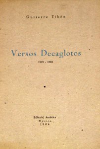 Versos decaglotos (1919-1940)