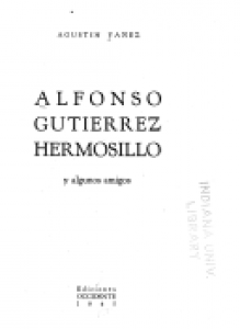 Alfonso Gutiérrez Hermosillo y algunos amigos