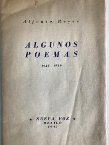 Algunos poemas : 1925-1939