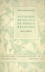 Antología mexicana de poesía religiosa : siglo veinte