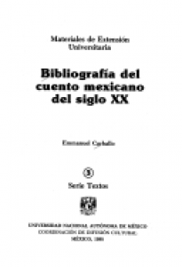 Bibliografía del cuento mexicano del siglo XX