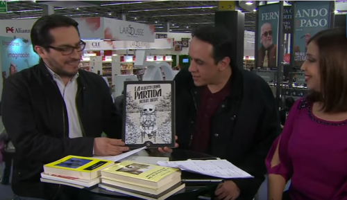 Alberto Chimal habla sobre el libro <i>La partida: la madre y la muerte</i>, en la FIL Guadalajara 