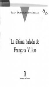 La última balada de François Villon