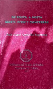 De poeta a poeta : Martí-Peón y Contreras
