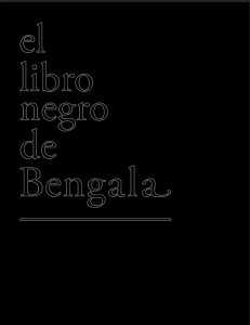 El libro negro de Bengala