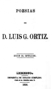 Poesías de D. Luis G. Ortiz
