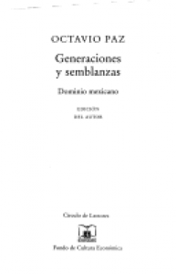 Generaciones y semblanzas: dominio mexicano