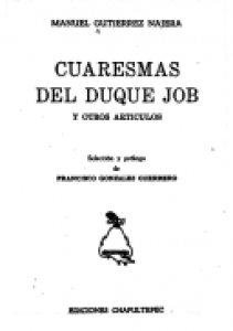 Cuaresmas del duque Job y otros artículos