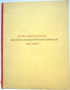Una lectura pseudognóstica de la pintura de Balthus