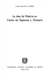 La idea de historia en Carlos de Sigüenza y Góngora
