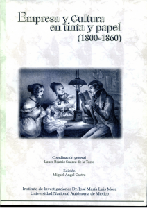 Empresa y cultura en tinta y papel (1800-1860)