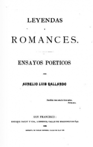 Leyendas y romances : ensayos poéticos