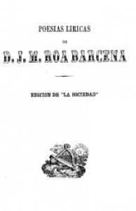 Poesías líricas de D. J. M Roa Bárcena
