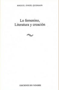 Lo femenino, Literatura y creación