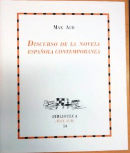 Discurso de la novela española contemporánea