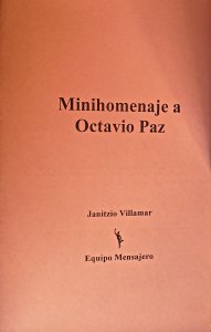 Minihomenaje a Octavio Paz