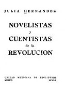Novelistas y cuentistas de la Revolución