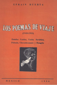 Los poemas de viaje 1949-1953