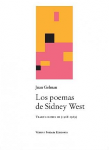 Los poemas de Sidney West. Traducciones III (1968-1969)