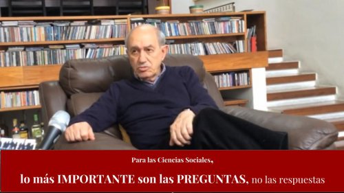 El mundo entero como lugar extraño, una conversación con Néstor Raúl García Canclini