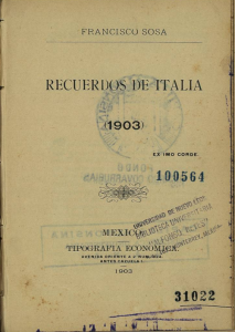 Recuerdos de Italia (1903)