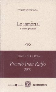 Lo inmortal y otros poemas