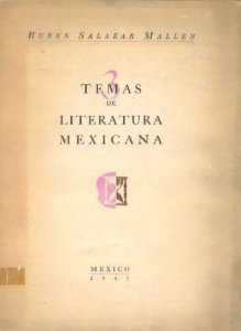 Tres temas de la literatura mexicana