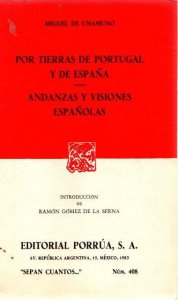 Por tierras de Portugal y de España ; Andanzas y visiones españolas