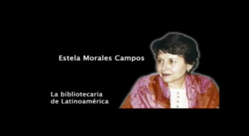 XIV CIB 2007 - Homenaje al Bibliotecario - Estela Morales Campos