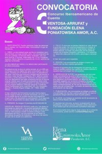 Concurso Iberoamericano de Cuento Ventosa-Arrufat y Fundación Elena  Poniatowska Amor - Detalle de Instituciones - Enciclopedia de la Literatura  en México - FLM - CONACULTA