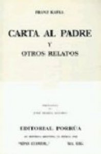 Carta al padre y otros relatos - Detalle de la obra - Enciclopedia de la  Literatura en México - FLM - CONACULTA